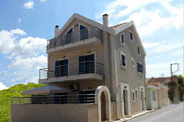 Three floor building in Argostoli