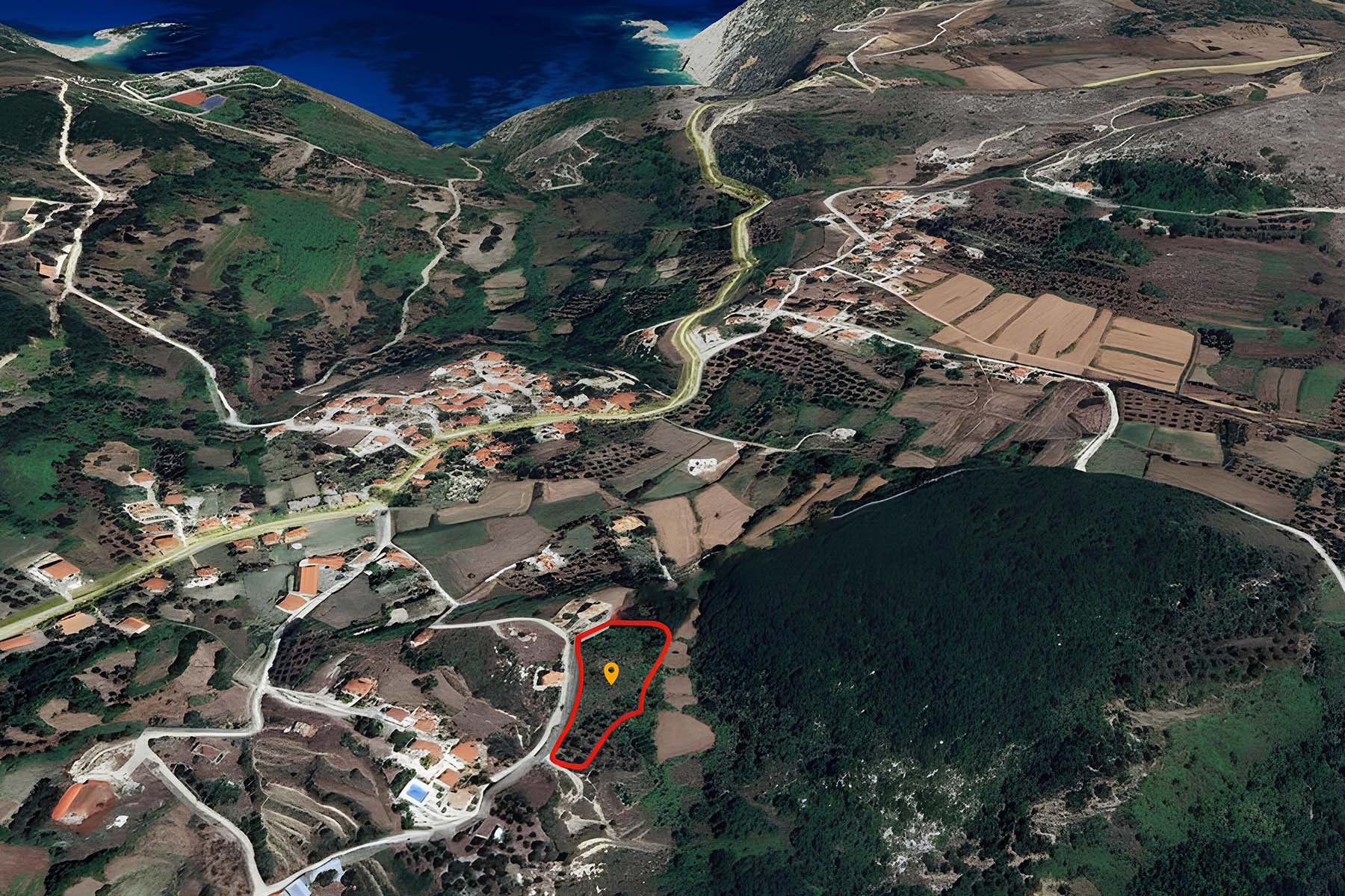 Οικόπεδο κοντά σε δίκτυα στην Αγ. Θέκλη - Κωδ. Ακινήτου 3363