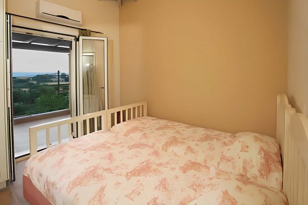 View of the bedroom of the villa in Leivathos - property id 2050