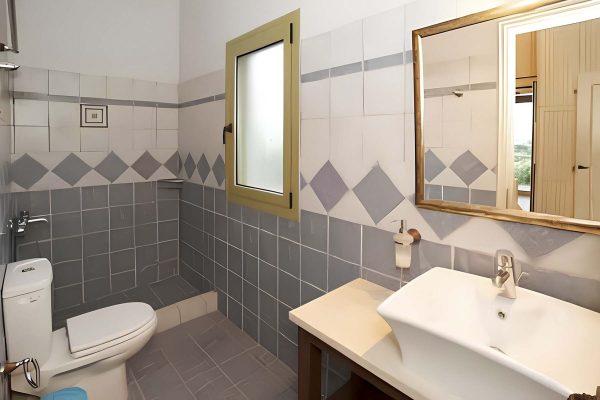 The second bathroom of the villa in Leivathos - property id 2050
