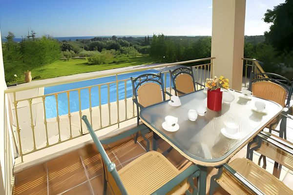 Villa with a sea view in Leivathos - property id 2050