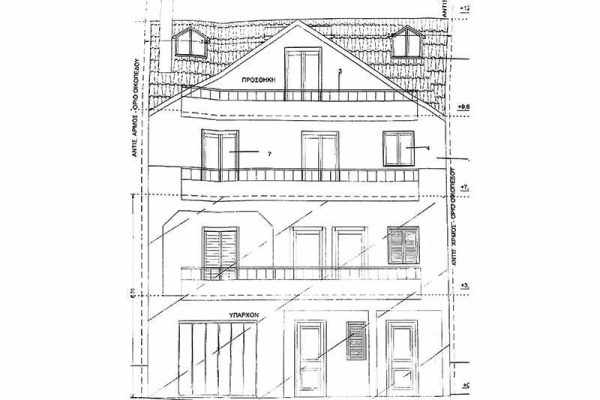 An option/permit for the construction of a maisonette is for sale, in ​​Lassi-Argostoli, Kefalonia