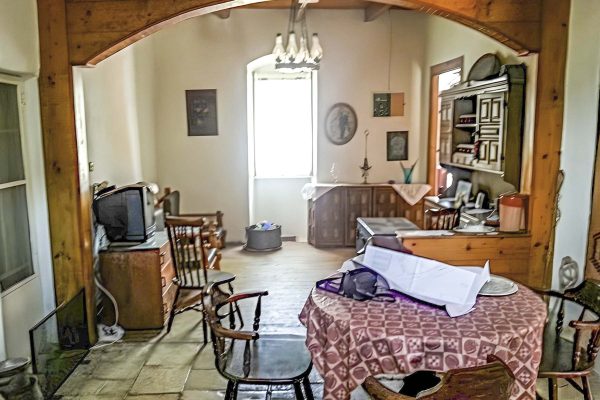 Άποψη σαλονιού από σπίτι στα Μακριώτικα - Κωδ. Ακινήτου 1993