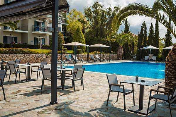 A 3 star hotel is for sale in Vlachata, Kefalonia