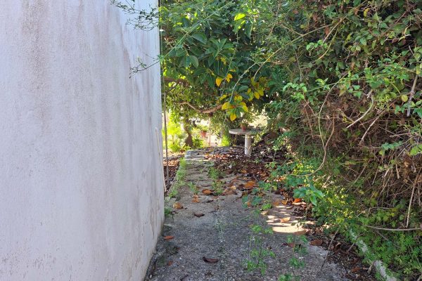 Shaded path of the house in Mihalitsata - property id 3361