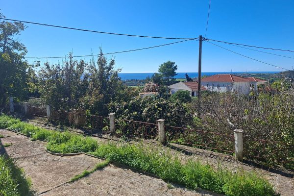 View of the sea from the house in Mihalitsata - property id 3361