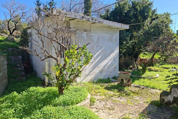 rear view of the house in Mihalitsata - property id 3361