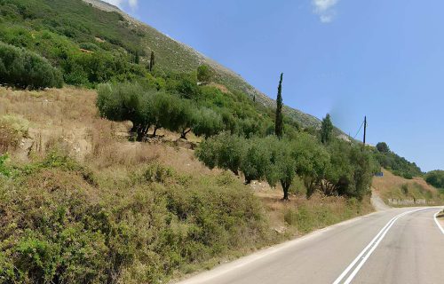 view of the parcel in Kontogourata - property id 3365