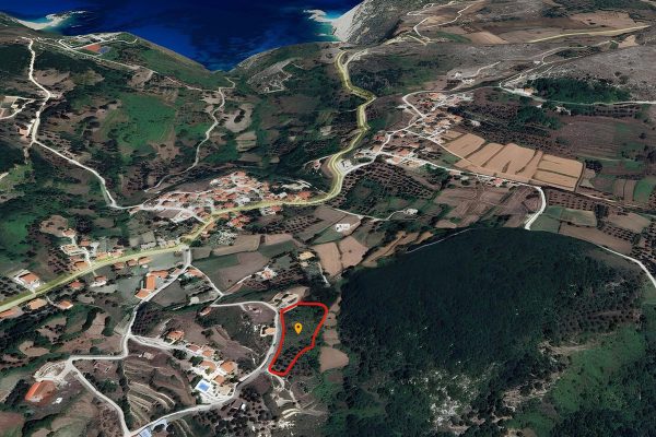 plot with large facade in Agia Thekli - property id 3363